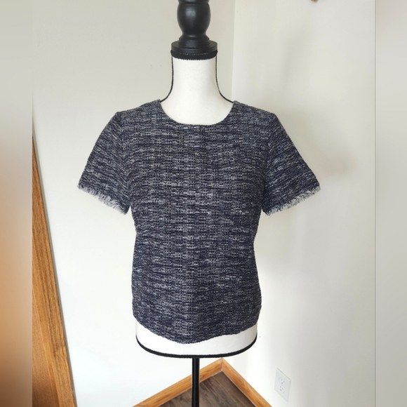 J Crew Tweed Buisness Shirt - Picture 1 of 5